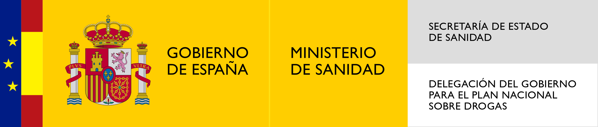 Logotipo de la delegaciçon del gobierno para el plan nacional sobre drogas