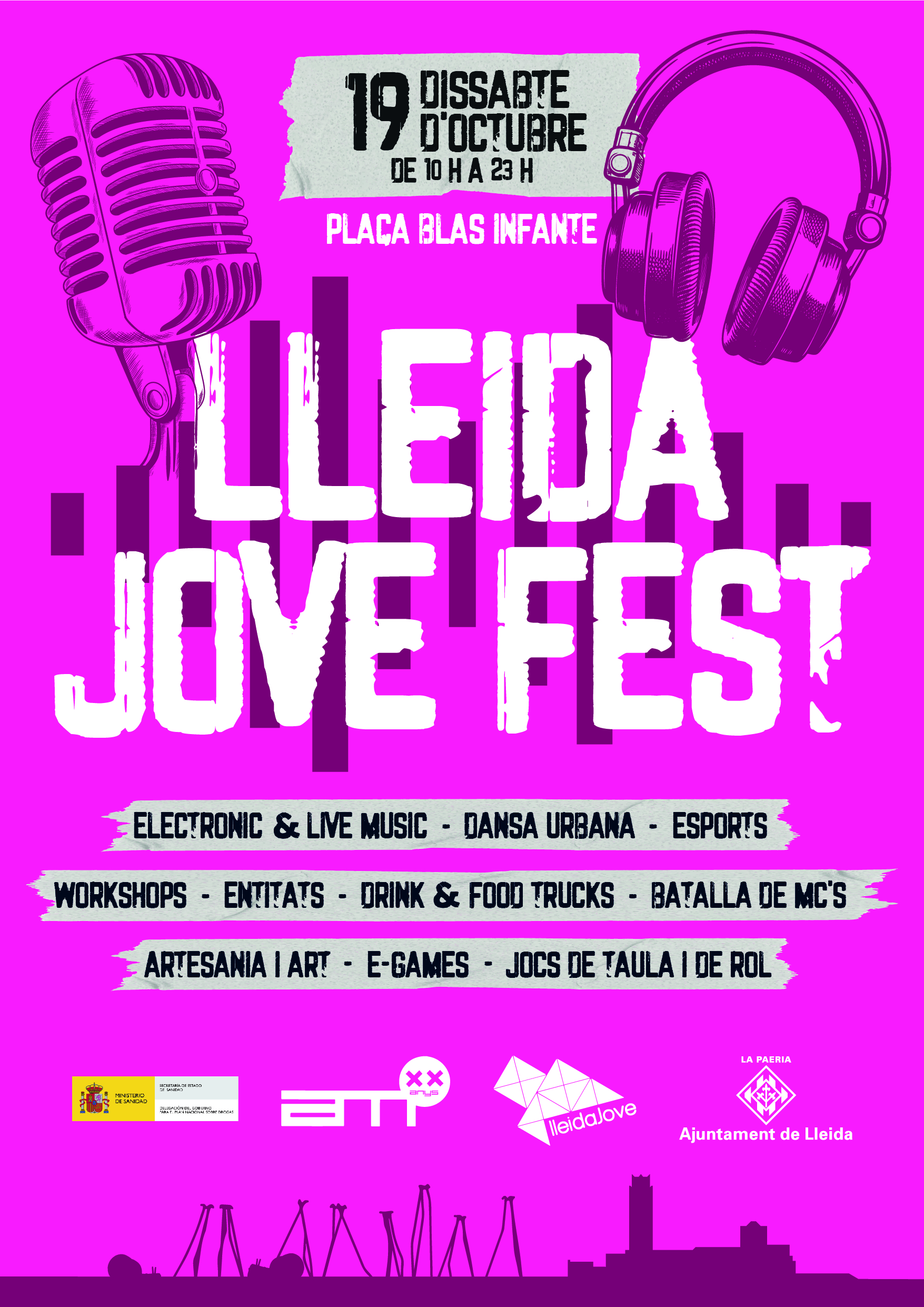 LleidaJoveFest cartell 2024