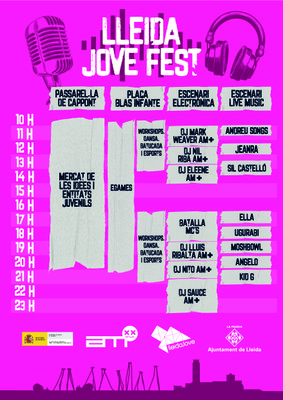 LleidaJoveFest timeline 2024