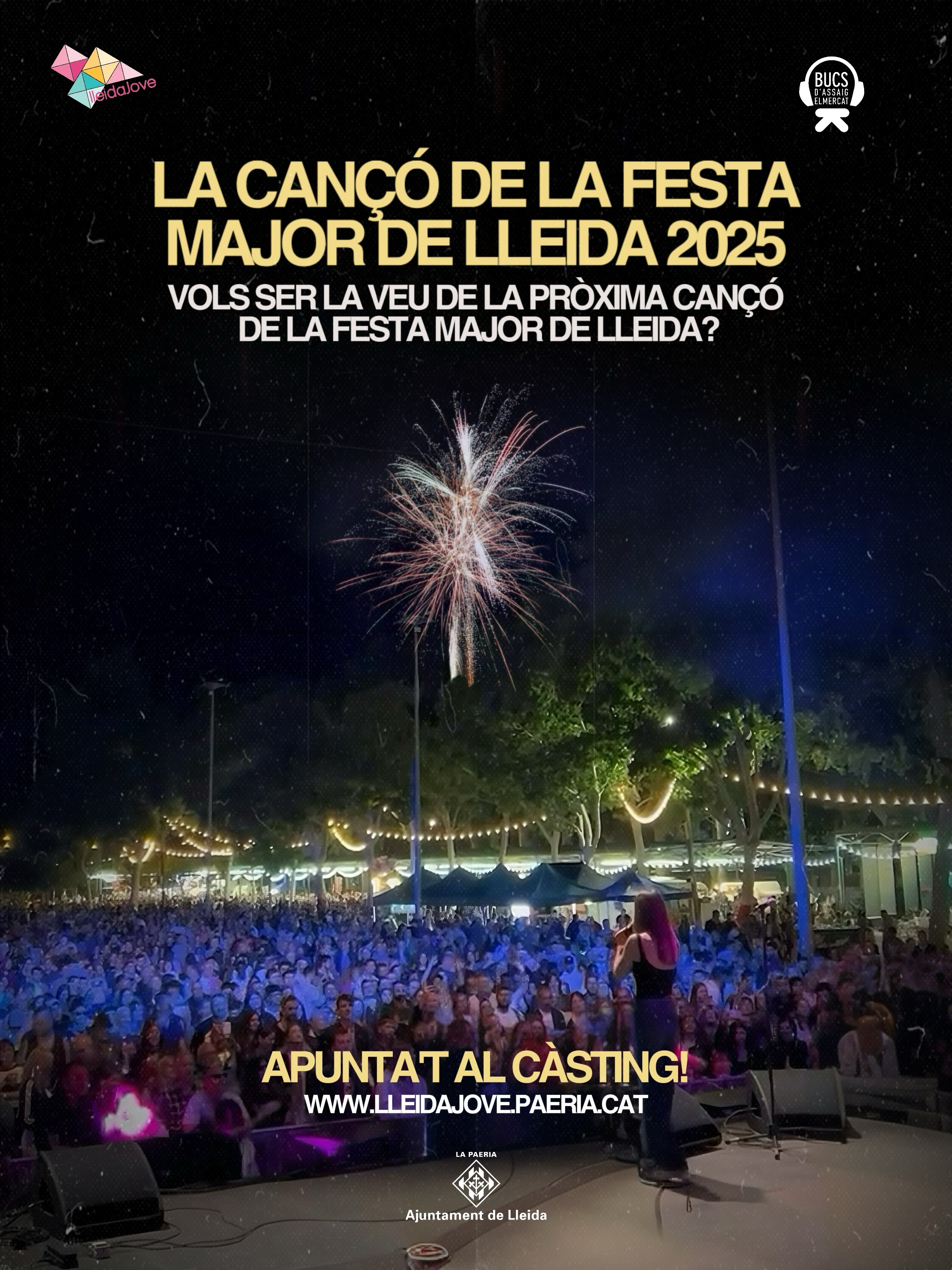 Càsting la Veu de la cançó de la Festa Major - Lleida 2025